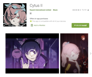 Read more about the article Free Game of the week – Cytus 2