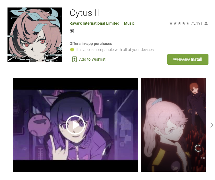 You are currently viewing Free Game of the week – Cytus 2